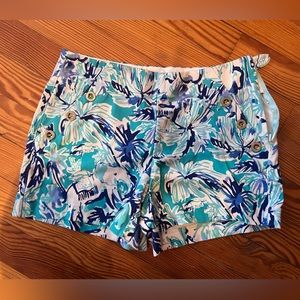 Lilly Pulitzer Floral stretch shorts